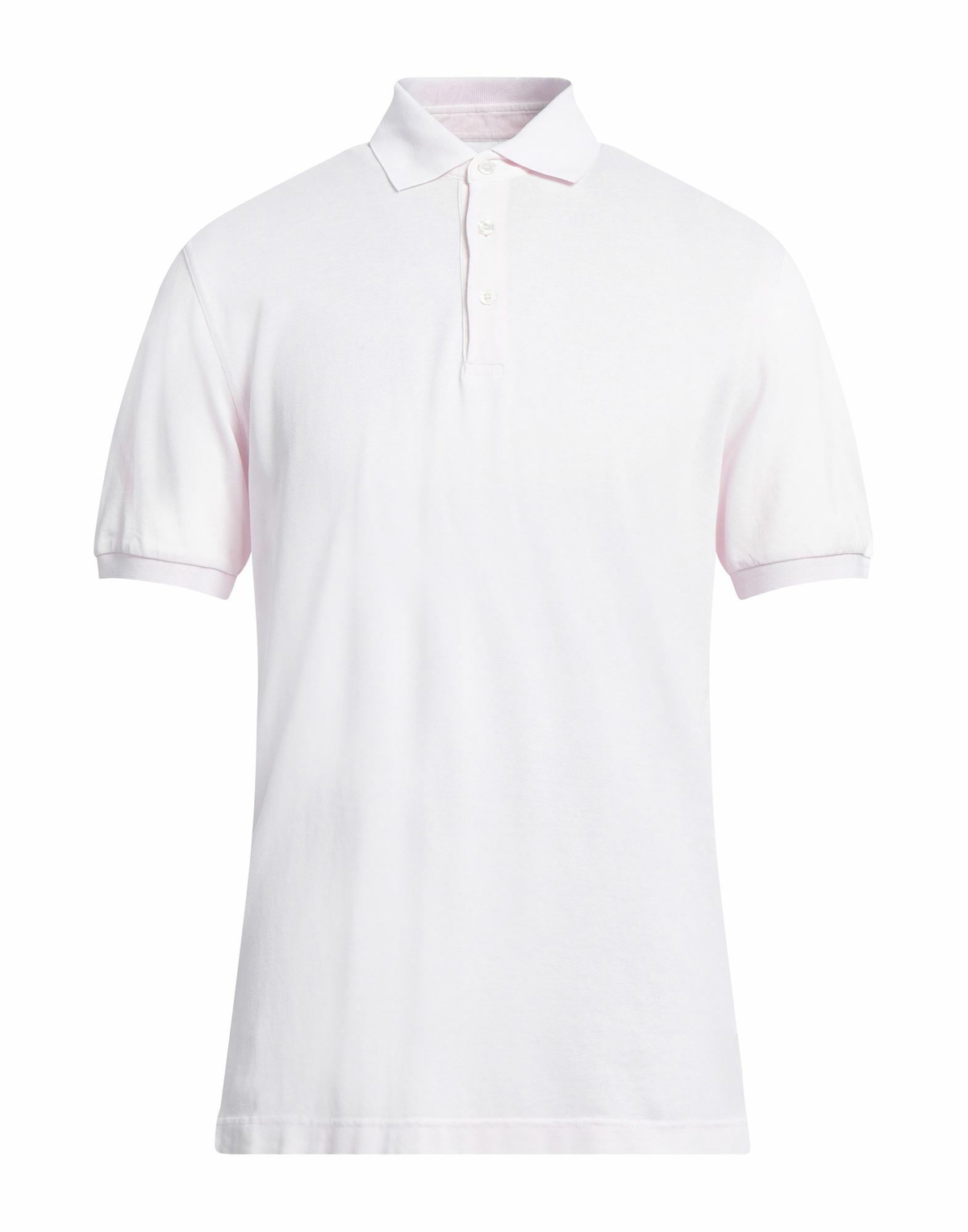 Fedeli Mens Polo shirt in Light pink