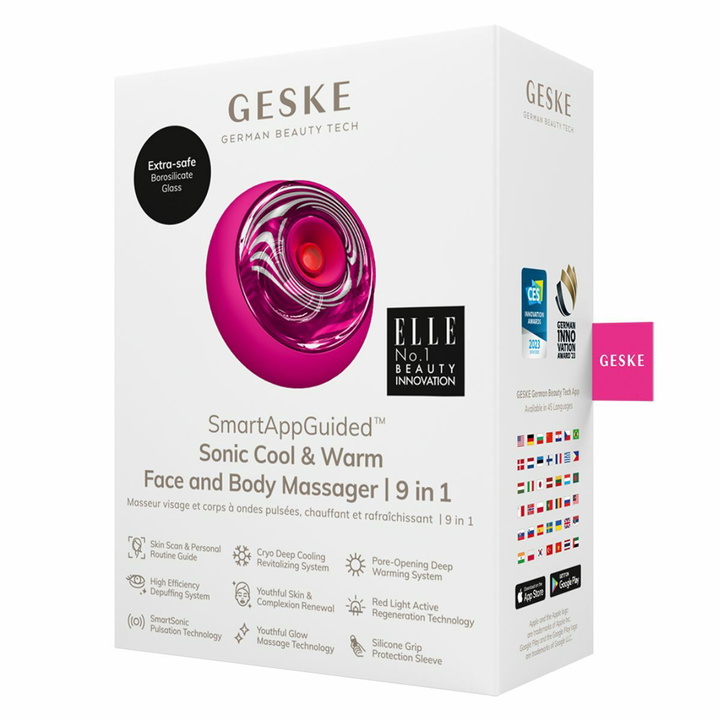 Photo: GESKE Sonic Cool & Warm Face and Body Massager 9 in 1 4099702006102