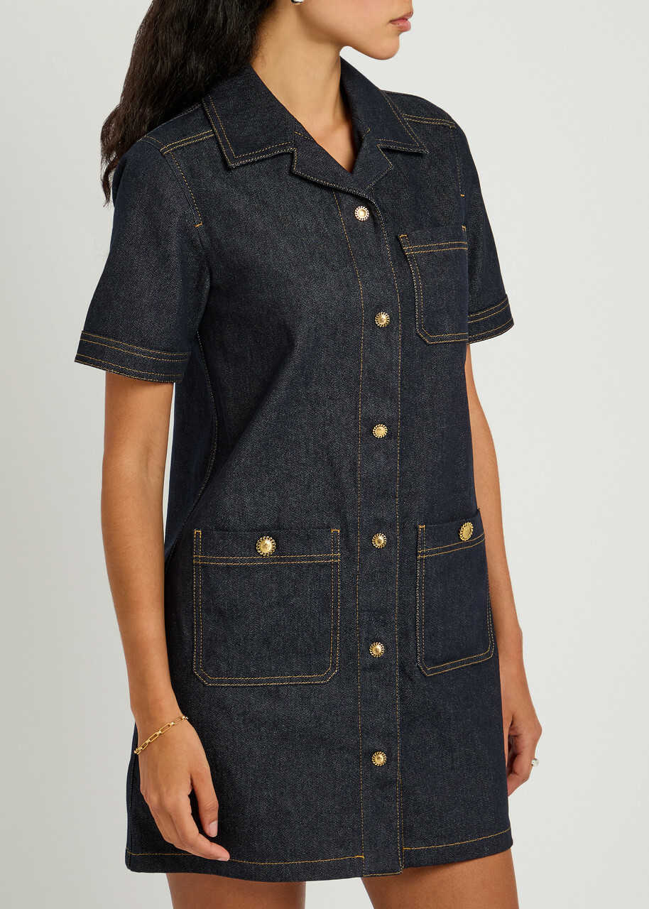 Moncler Denim Shirt Dress Moncler