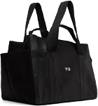 Y-3 Black Y-3 Lux Leather Bag