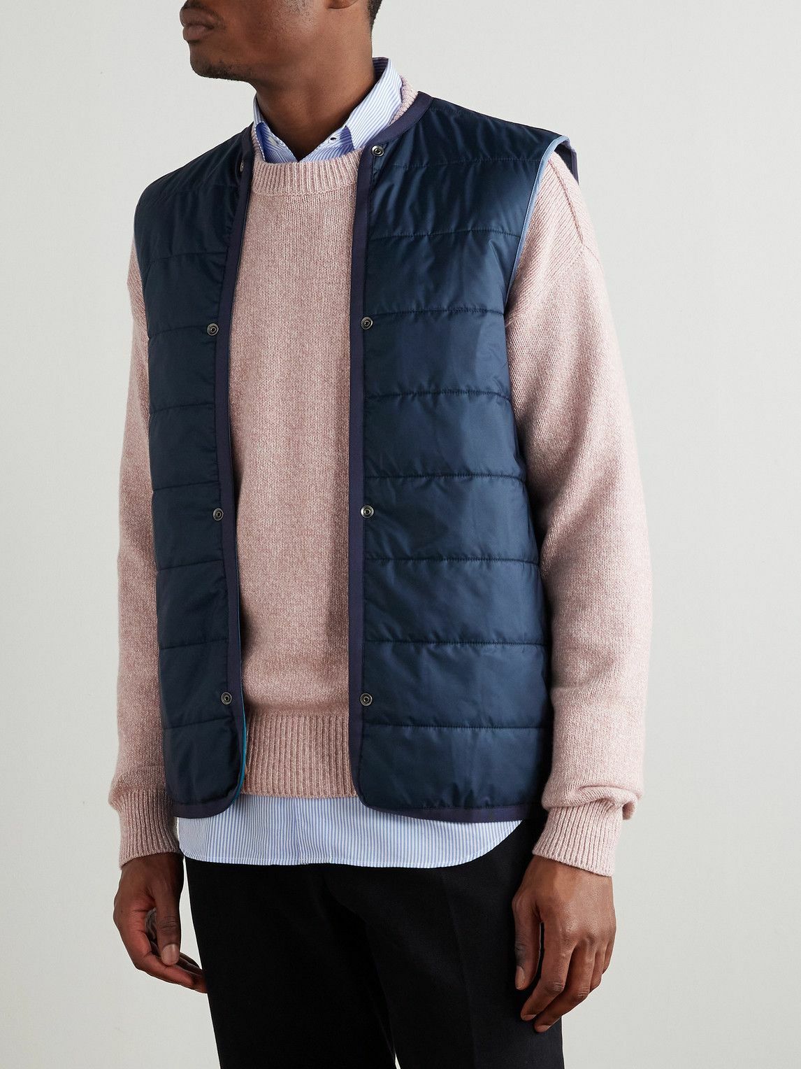 Paul Smith - Storm System® Wool Jacket with Detachable Gilet - Blue