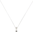 Maison Margiela Silver Numerical Ring Necklace