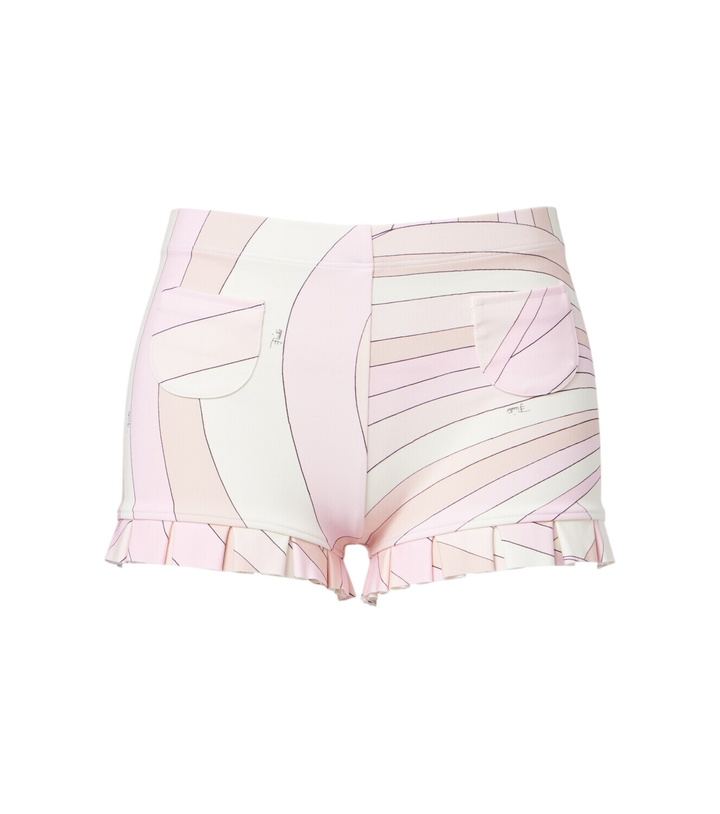Photo: Pucci Iride jersey shorts