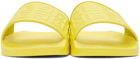 Givenchy Yellow 4G Slide Sandals