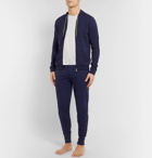 Paul Smith - Slim-Fit Tapered Cotton-Jersey Sweatpants - Men - Navy