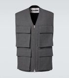 Jil Sander Virgin wool vest
