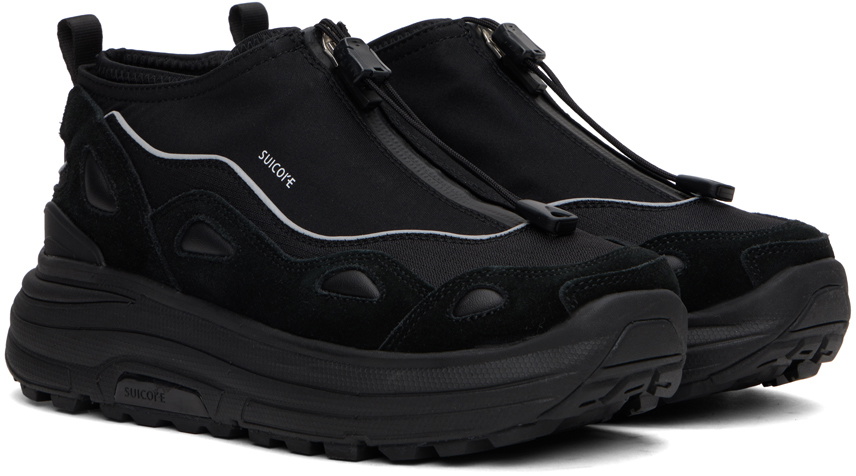 SUICOKE Black AKK-ZIP Sneakers