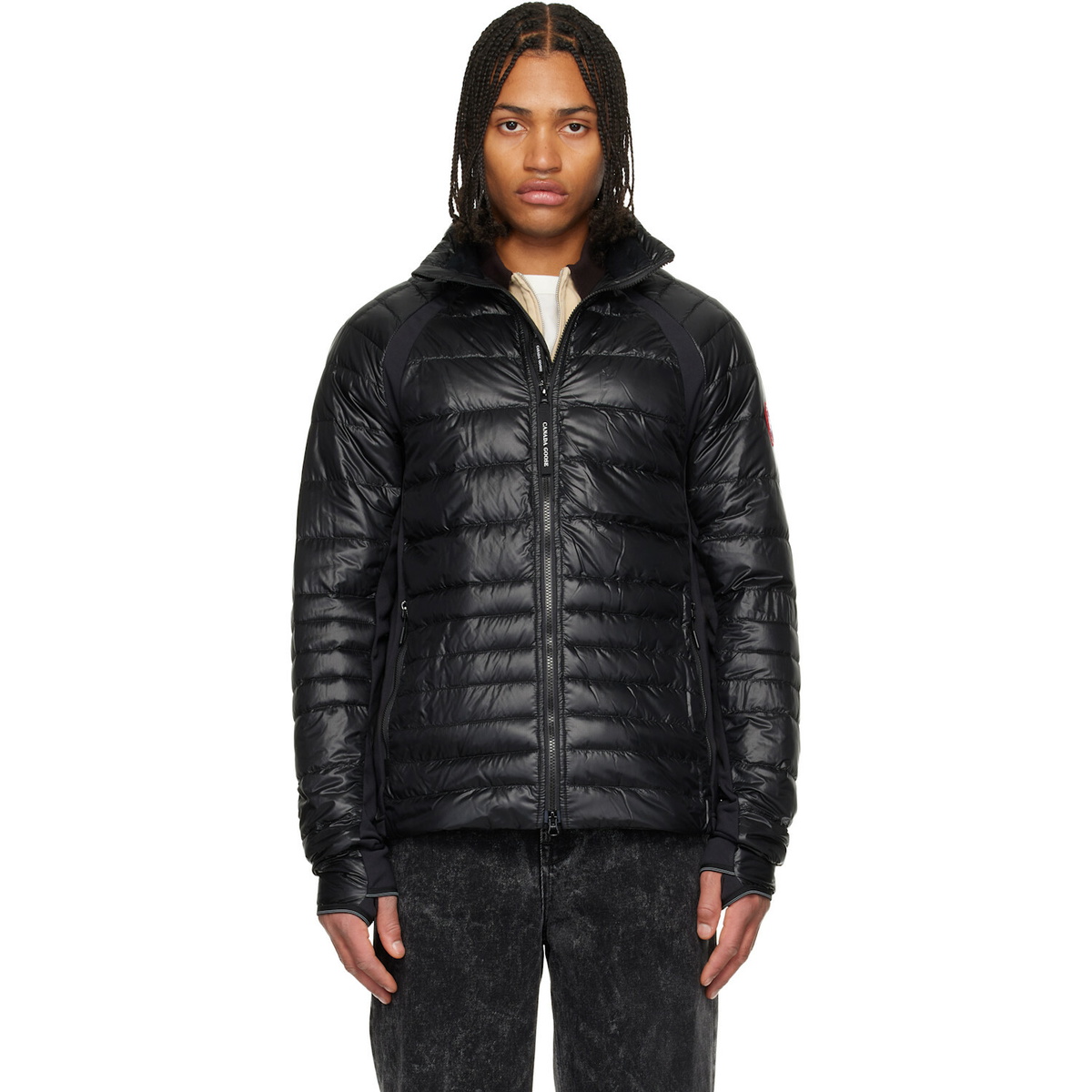 Canada Goose Black HyBridge Lite Down Jacket