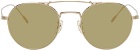 Oliver Peoples Gold Reymont Sunglasses