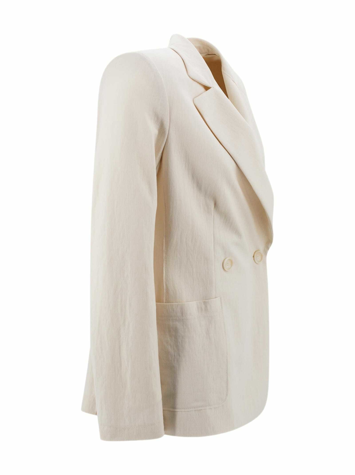 Harris Wharf London Double-breasted Jacket In Viscose