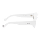 Loewe Black and White Paulas Ibiza Square Sunglasses