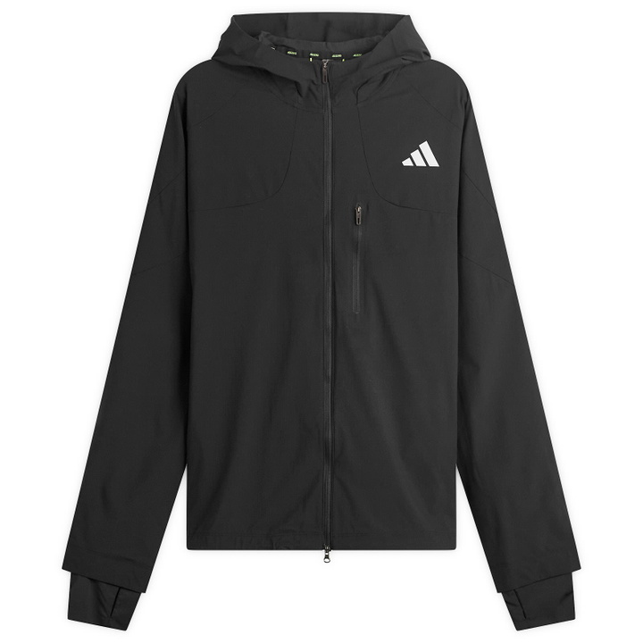Photo: Adidas Running adidas Adizero Running Jacket in Black