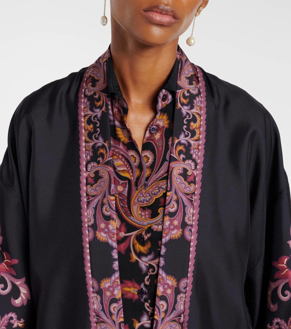 Etro Paisley silk jacket