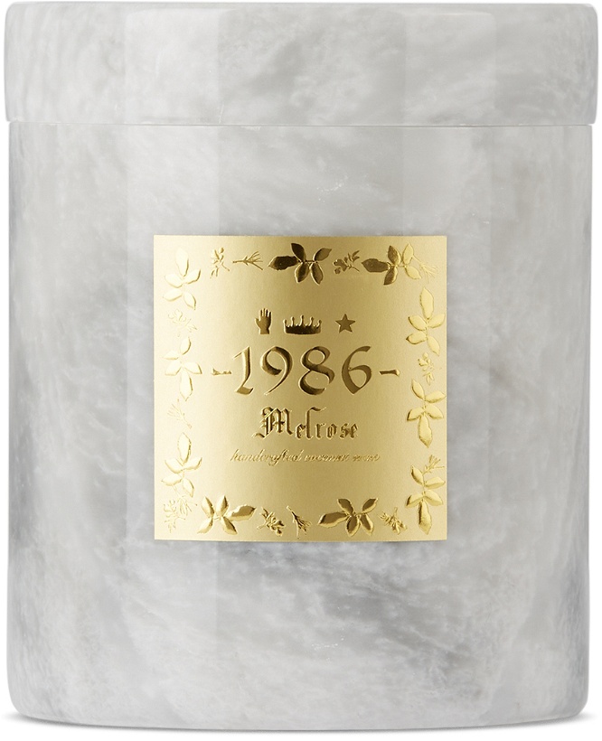 Photo: 1986 White Marble Melrose Candle