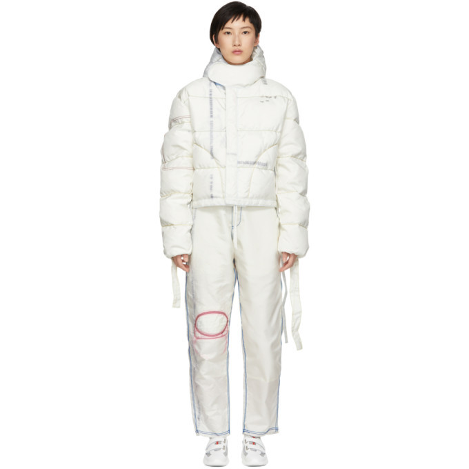 Photo: Kanghyuk Off-White Cropped Down Parka