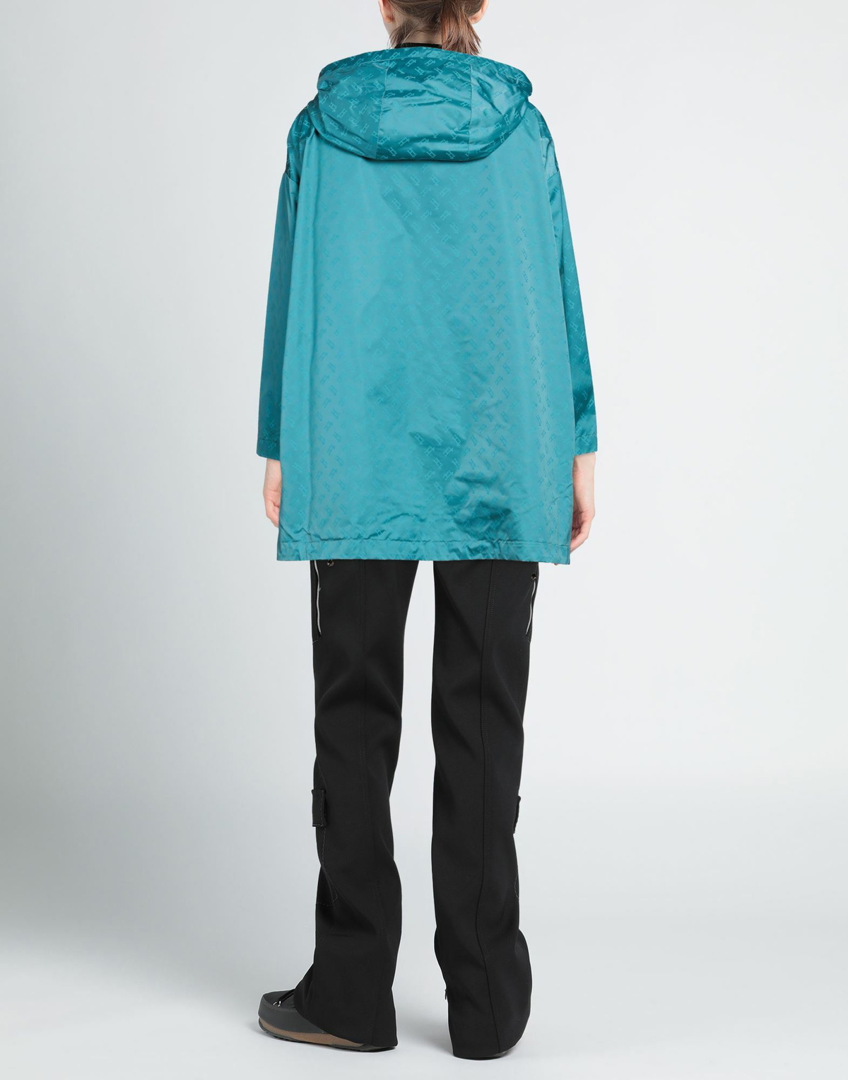 Herno Womens Overcoat & Trench Coat Turquoise