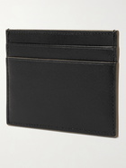 BRIONI - Logo-Debossed Leather Cardholder - Black