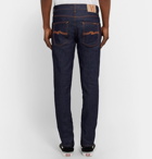 Nudie Jeans - Lean Dean Slim-Fit Dry Organic Denim Jeans - Men - Dark denim