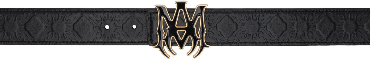 AMIRI MA Quad 4CM エナメルベルト AMIRI MA Quad 4CM エナメルベルト Shop Black MA Quad 4CM Enamel