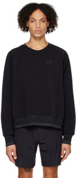 Y-3 Black U Sweatshirt