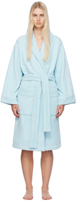 Photo: Versace Underwear Blue Medusa Robe