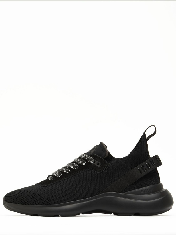 Photo: DSQUARED2 Icon Fly Logo Sneakers