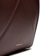 Victoria Beckham Victoria Small Panelled Leather Tote - Burgundy - One Size