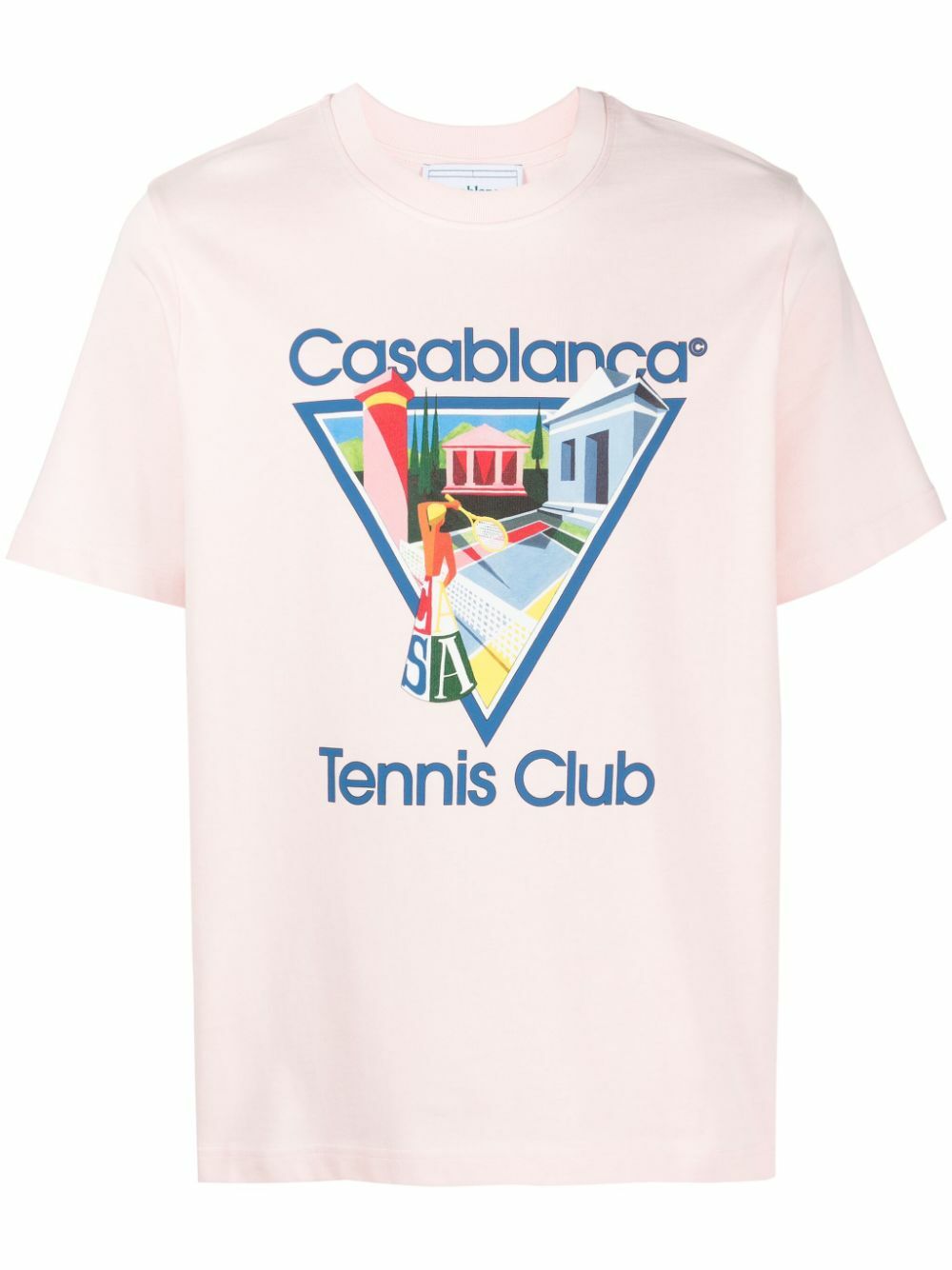 CASABLANCA - Logo Organic Cotton T-shirt