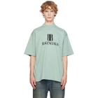 Balenciaga Green Medium Fit T-shirt