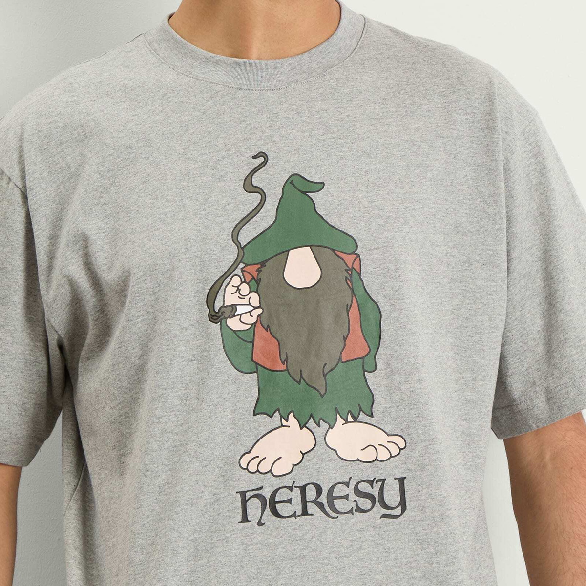 Heresy Men's Wizard T-Shirt in Marl