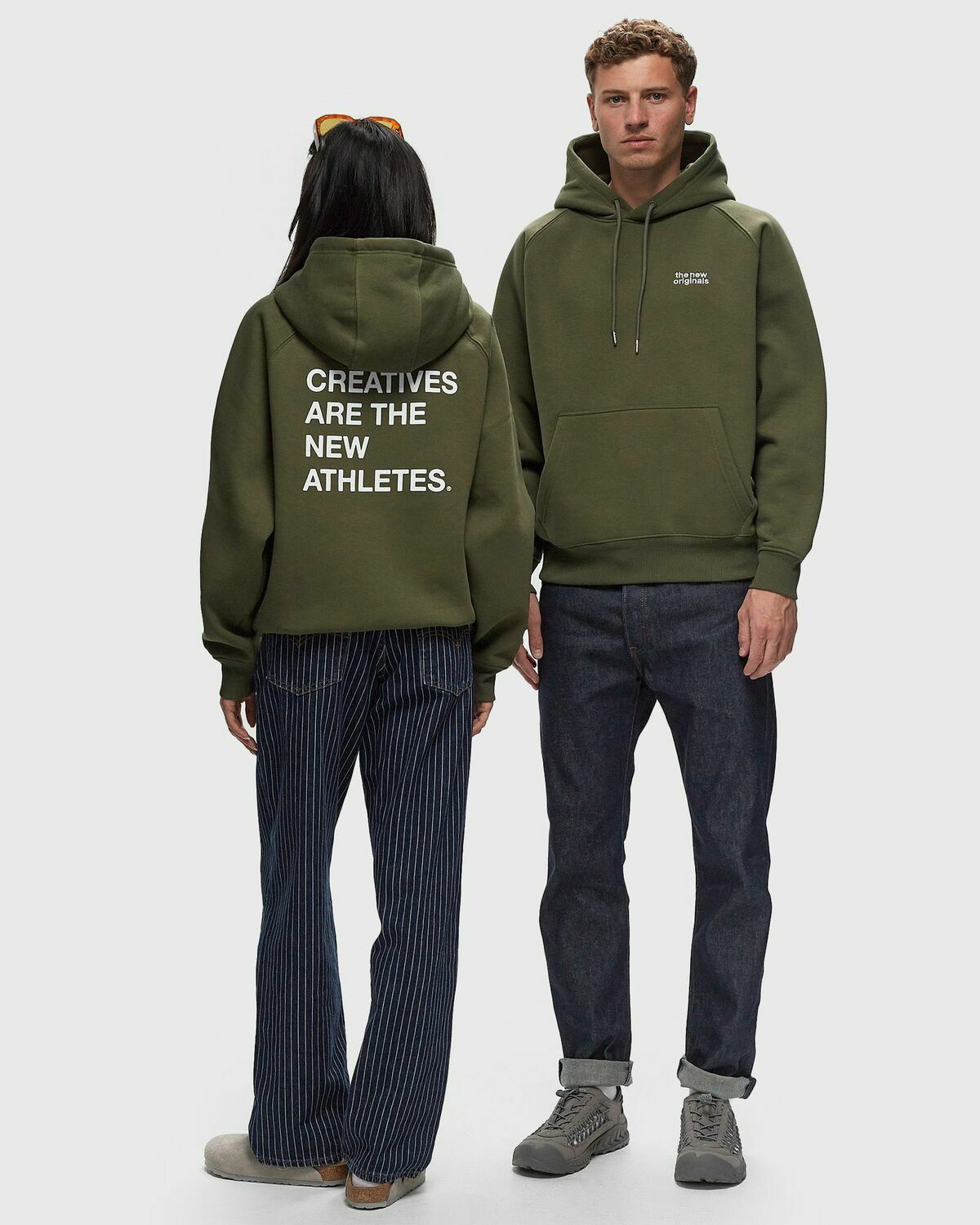 The New Originals Catna Hoodie Green Hoodies The New Originals