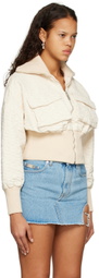 GCDS Off-White Monogram Bomber Jacket