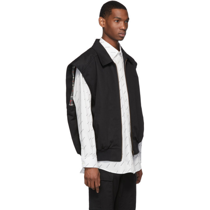 Balenciaga Black Twin-Set Jacket Balenciaga