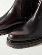 Mr P. - Ollie Leather Chelsea Boots - Brown