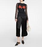 Loewe - Floral jersey top