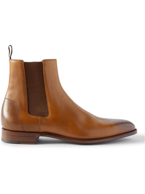 Photo: Dunhill - Kensington Leather Chelsea Boots - Brown
