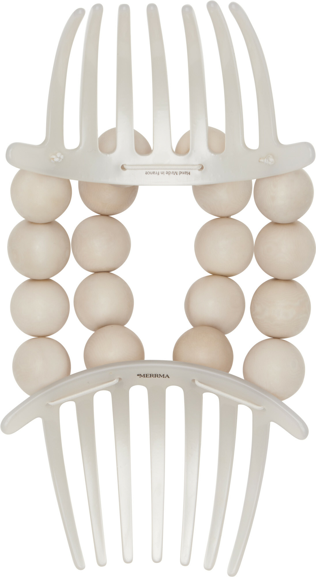 MERRMA SSENSE Exclusive Gray Jarina Horn Claw Comb