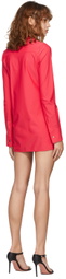 1017 ALYX 9SM Red Rea Shirt Dress