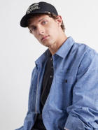 Visvim - Excelsior Wool and Silk-Blend Twill Cap - Black