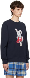 PS by Paul Smith Navy Toadstool Bunny Sweatshirt