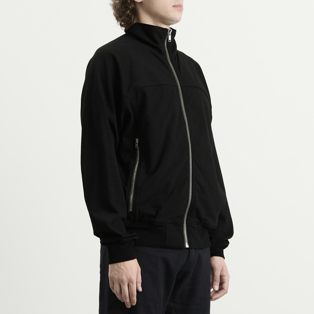 Rick Owens Men's Zipfront Jacket in Black