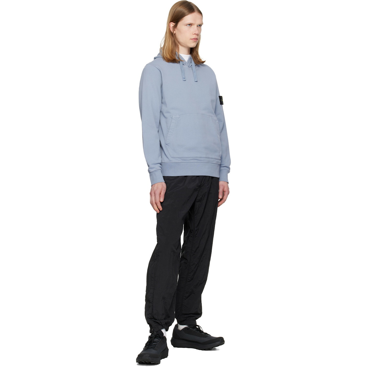 Stone Island Black 3100035 Nylon Metal ECONYL Trousers