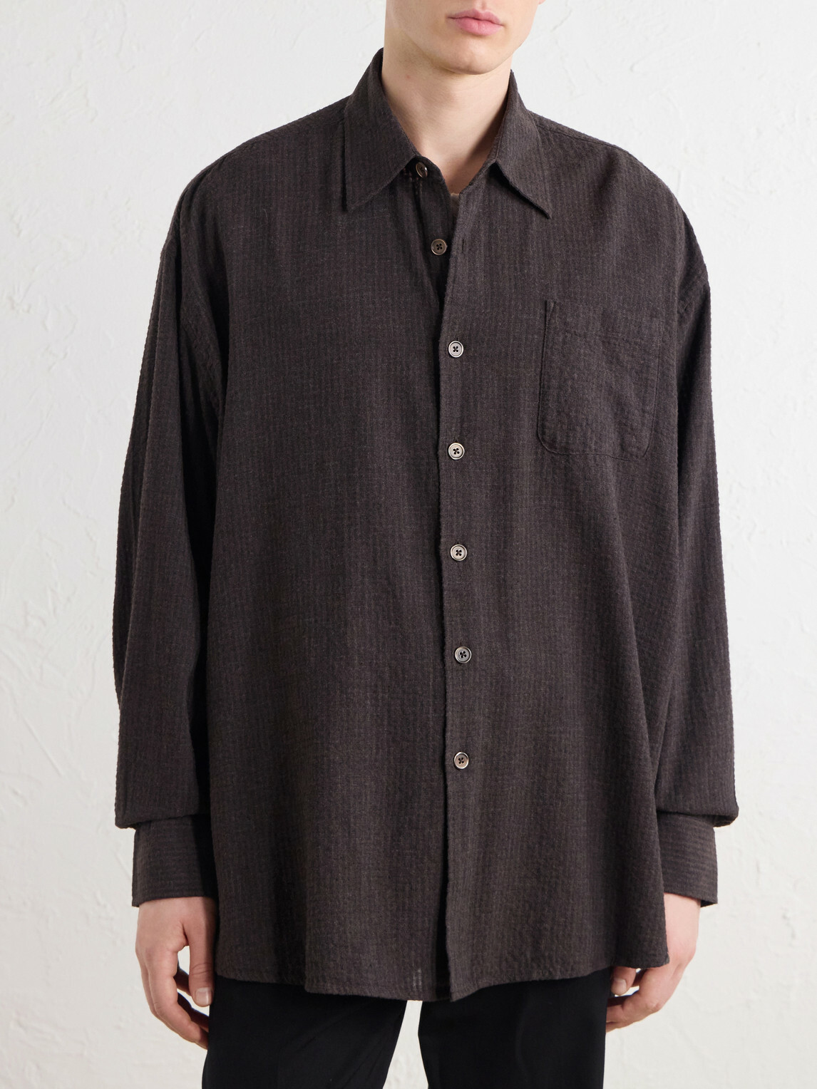 Our Legacy - Borrowed Checked Woven Shirt - Brown