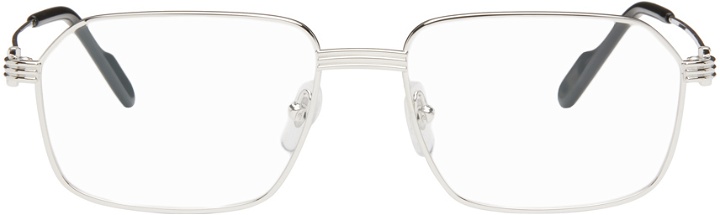 Photo: Cartier Silver Rectangular Glasses