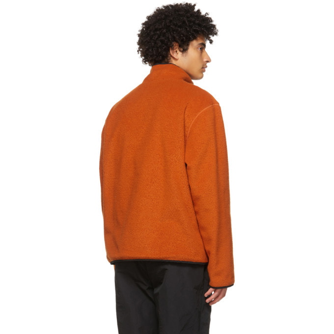 Ambush Reversible Orange New Fleece Jacket Ambush