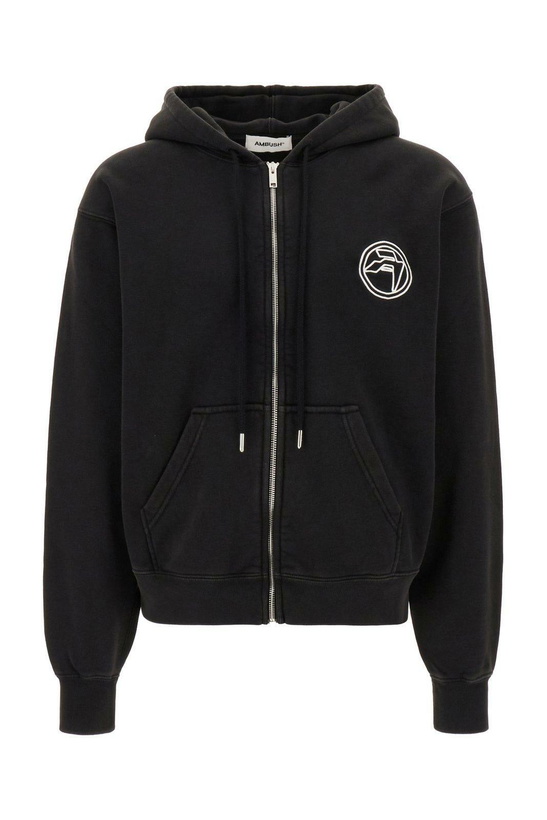 Photo: AMBUSH Amblem Zip-up Hoodie