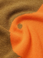 JW Anderson - Intarsia-Knit Sweater - Brown