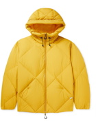 Comfy Outdoor Garment - Quilted Shell Hooded Down Jacket - Yellow