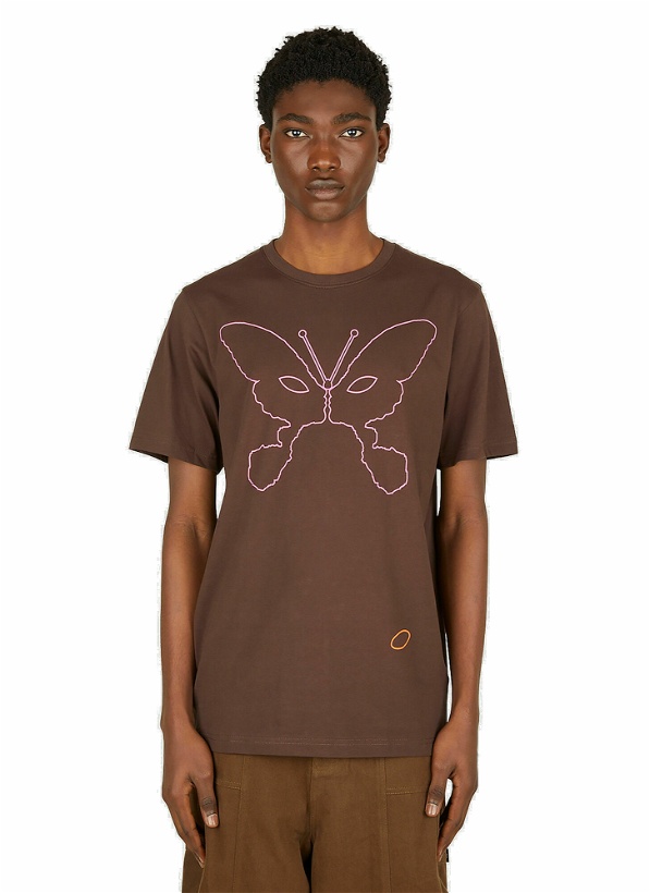 Photo: Butterfly Effect T-Shirt in Brown
