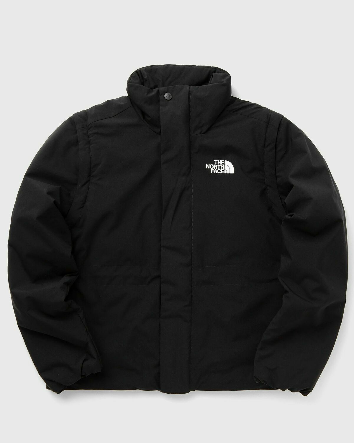 The North Face Padded 2 In 1 Conv Jacket Black Fleece Jackets The